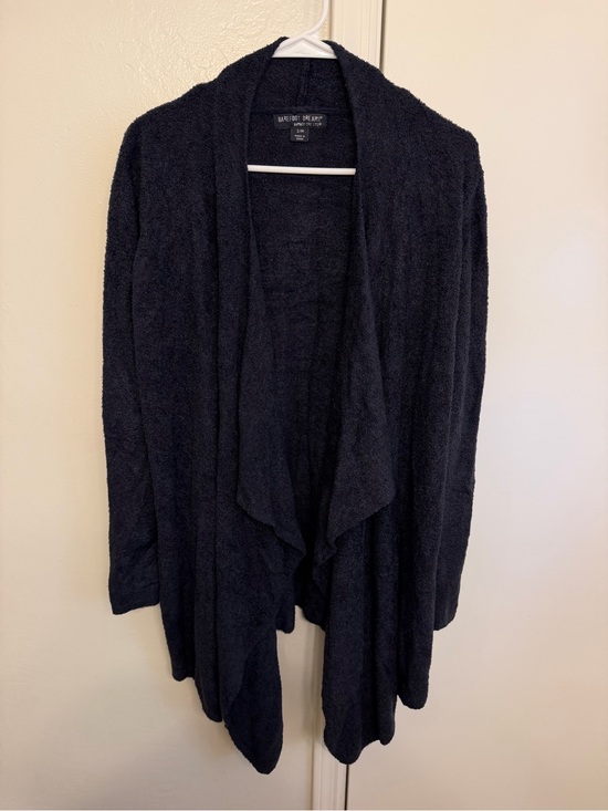 Barefoot Dreams Sweaters - Barefoot Dreams Bamboo Chic Lite Open-Front Cardigan Navy S/M Soft